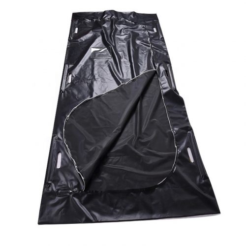 Mortuary Bag - PVC - Black